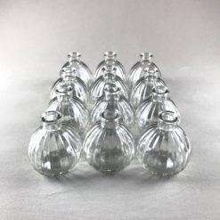 Blumenglas Glas für Blumen Flasche Fläschchen Obelix Hochzeit Dekoration1
