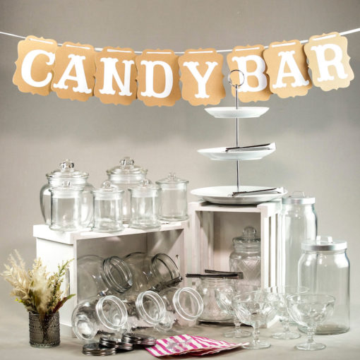 Candy Bar candybar buffet mieten gefäße gläser etagere dekoration verleih ideen stasevents 4