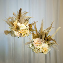 July Blumen mit Trockenblumen Bouquet in Boho Stil für Hochzeit kaufen und mieten Chic Blumenstrauss 4