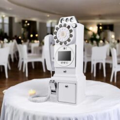 audio video telefon telefonzelle gästebuch hochzeit mieten verleih
